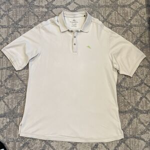 Tommy Bahama Short Sleeve Polo Shirt Pima Cotton XLT
